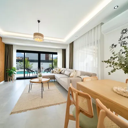 Casa Oliva 1 With Sauna Pool Patio & Bbq Вилла Фетхие